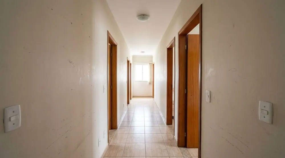 Corredor antes da pintura